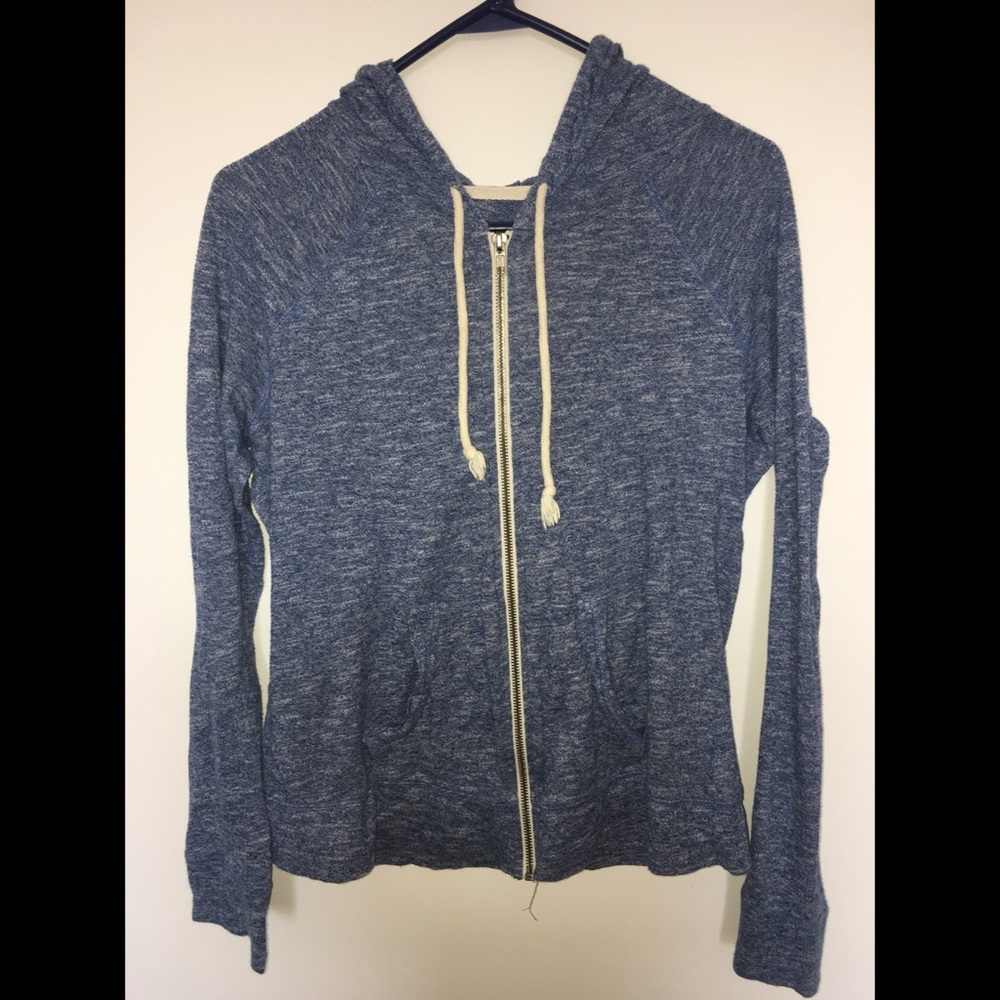Hooded zip up